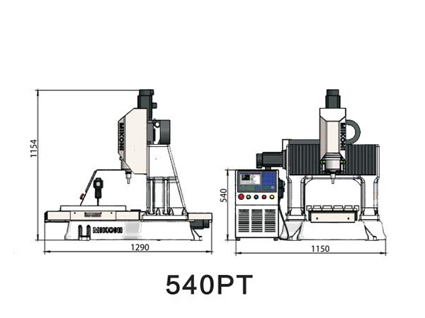 540PT系列台式小型加工中心